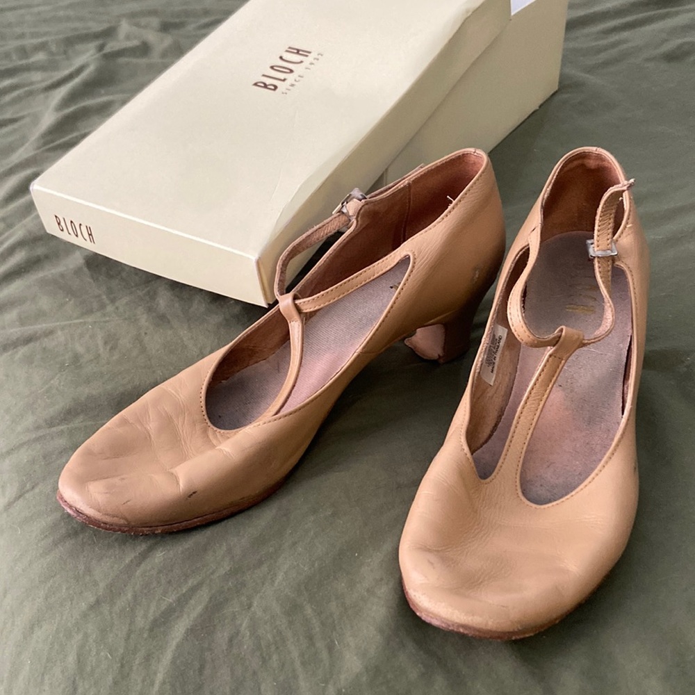 Tan Character Shoes for Theater